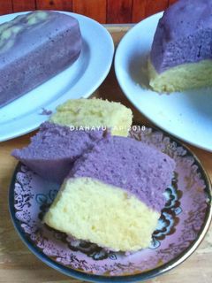 Foto resep Bolu lapis taro kukus