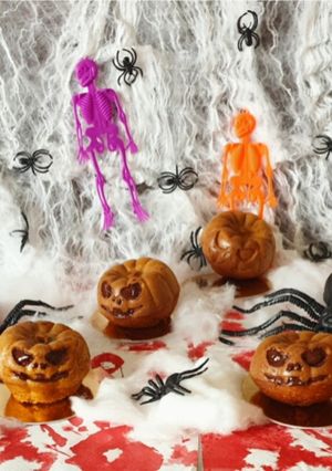 Une photo de Moelleux citrouilles au potimarron (recette sucrée)