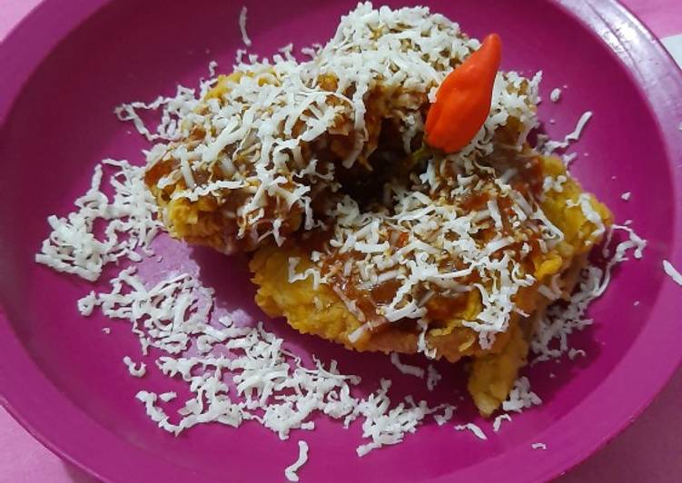 Ayam chiken sambal ala reaches tabur keju