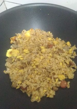 Foto resep Nasi goreng sederhana