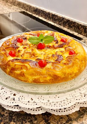 Foto principal de Pastel de manzana en 15’ sin horno, sin gluten (Apple pie in 15’ without oven, gluten-free)