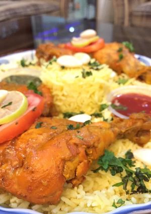 A picture of Chicken Mandi.