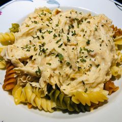 A picture of Crockpot Creamy Italian Chicken.
