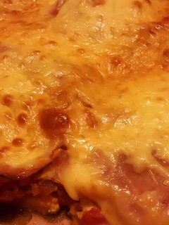 Una foto de Pollo a la pizza