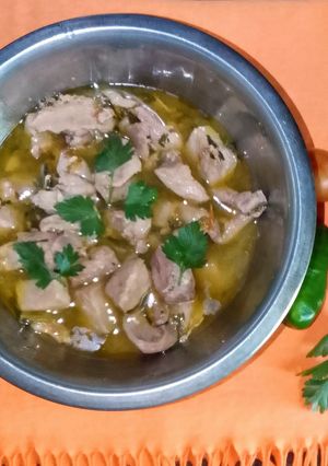 Una foto de Lomo de Cerdo guisado con Perejil