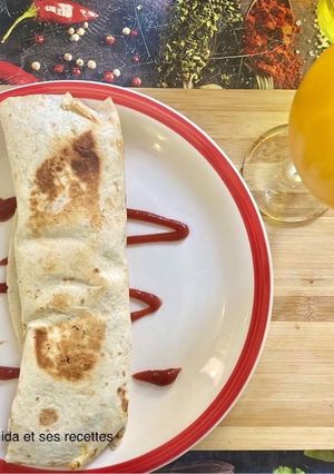 Une photo de Wrap omelette