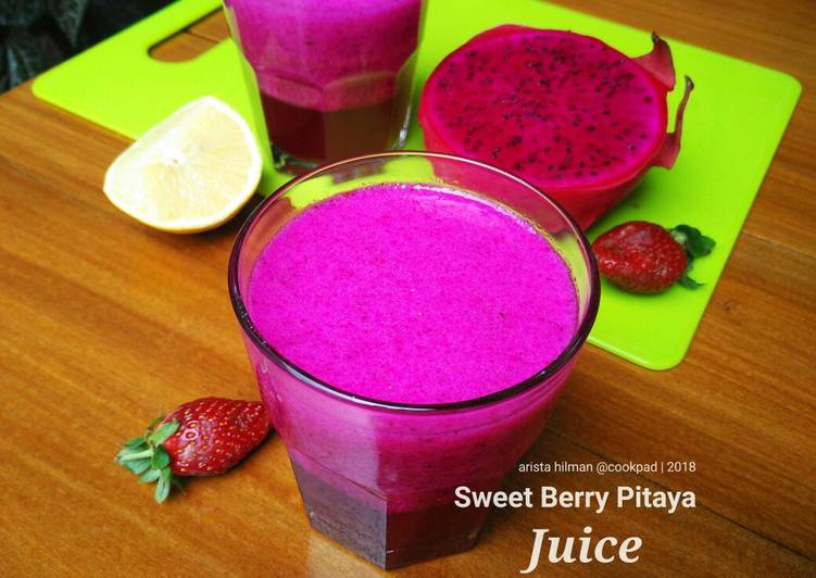 Bagaimana Membuat Sweet Berry Pitaya Juice yang Menggugah Selera