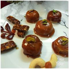 Jaggery Sandesh A picture of Jaggery Sandesh.