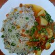 Peas/carrot rice
