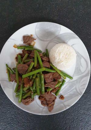 Szechuan beef bowl Rezepthauptbild