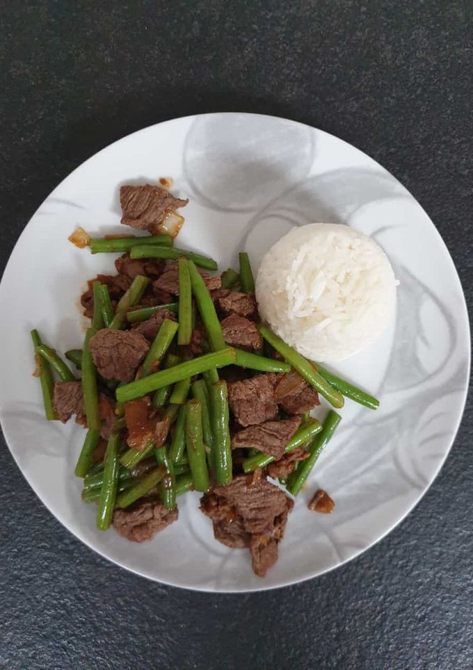 Szechuan beef bowl Rezepthauptbild
