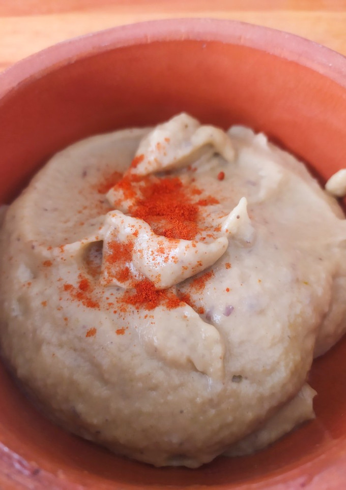Una foto de Baba ganoush
