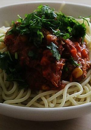 Una foto de Spaghetti a lo "Rufiño"
