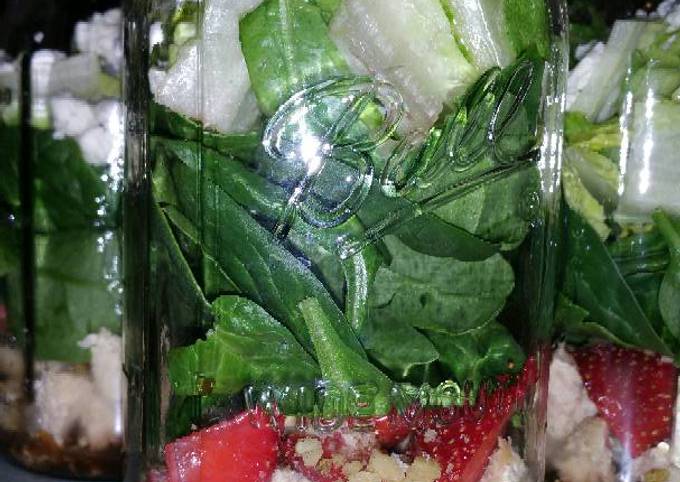 Chicken and Strawberry-Spinach Salad