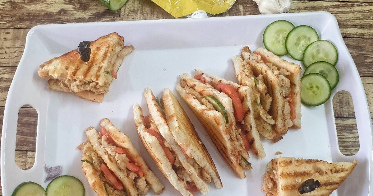 Club sandwich Recipe by Shagufta Asif - Cookpad