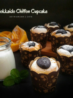 Foto resep Hokkaido Chiffon Cupcake