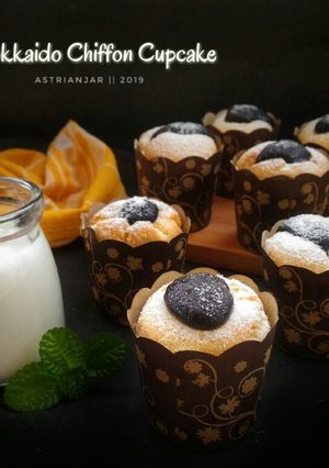 Foto resep Hokkaido Chiffon Cupcake
