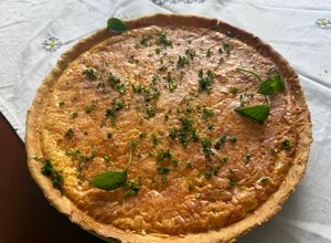 Foto principal de Quiche de Bacon y queso 🧀 🥓