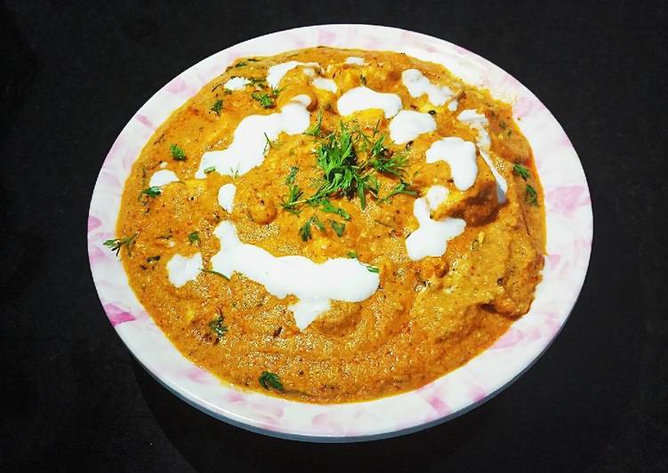 Easiest Way to Prepare Homemade Shahi paneer recipe