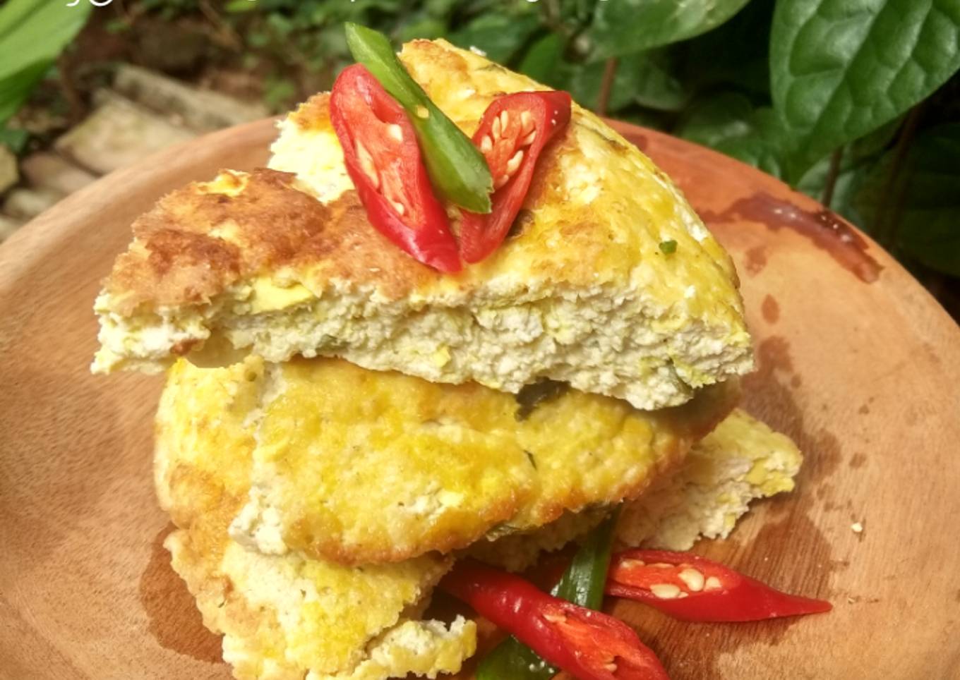 Dadar tahu telur