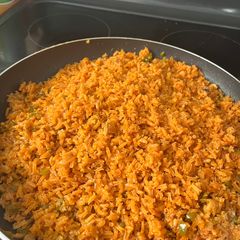 A picture of Spanish Rice.