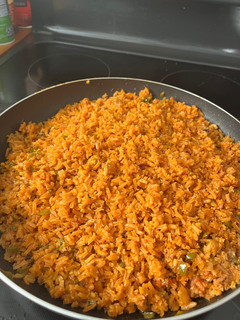 A picture of Spanish Rice.