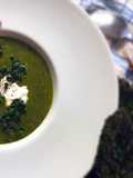 Vellutata di cavolo nero con burrata