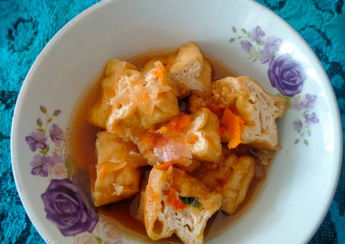 Resep Tahu Gejrot Khas Cirebon Oleh Imas Dhapin Cookpad