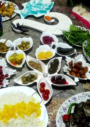 عکسی از دستور دلمه برگ مو