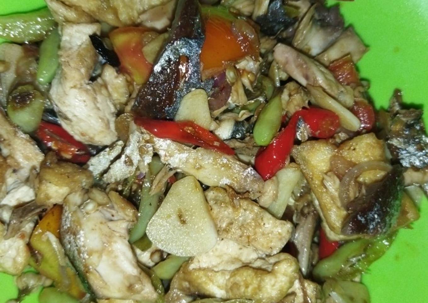 Oseng ikan pindang/tongkol/peda/cue super gampang