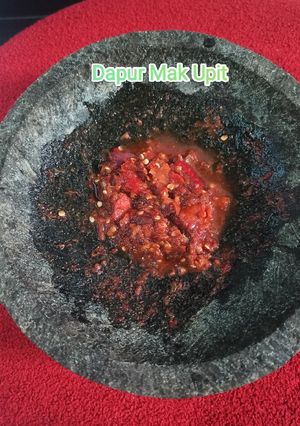 Foto resep Sambel Terasi Merah (Sambel Punclut)