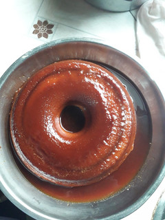 Una foto de Budín de pan🍮