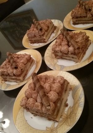 صورة لوصفة تحلية بذوق الكراميل والشوكولاتة 😍