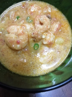 A picture of Prawns in coconut gravy#onerecipeonetree.
