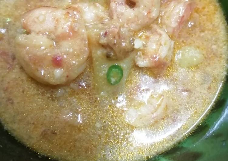 How to Make Ultimate Prawns in coconut gravy#onerecipeonetree