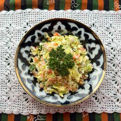 A picture of New Cabbage Coleslaw Salad.