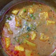Paneer butter masala A picture of Paneer butter masala.