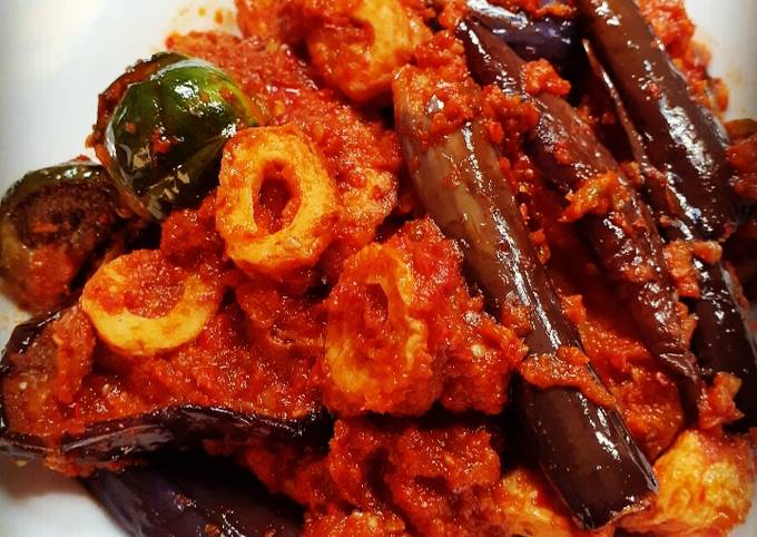 Cara Membuat Sate (sambel terong) cikuwa Simpel