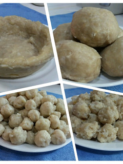 Foto resep "aneka bakso ayam"