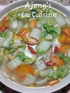 Foto resep Sayur Sawi Putih dengan Wortel