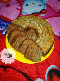 Foto resep Bolu Pisang 1 Telur Lembut banget