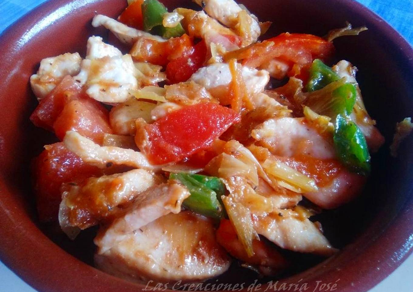 Pechuga de pollo a la italiana