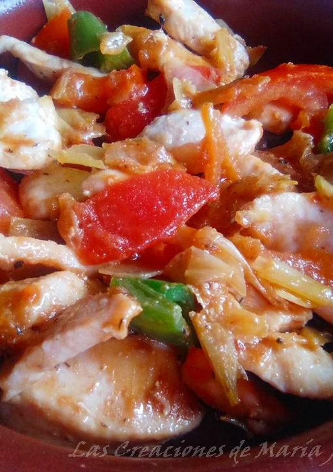 Una foto de Pechuga de pollo a la italiana