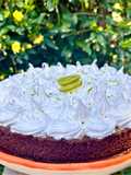 Key lime pie con merengue