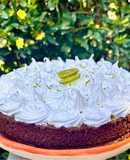 Key lime pie con merengue