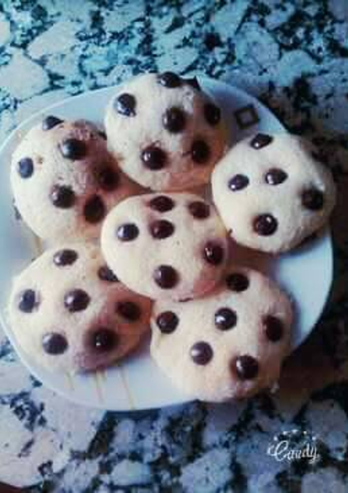 Una foto de Cookies con chips