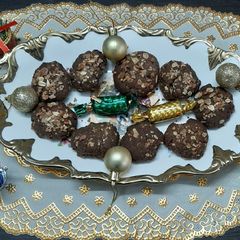 A picture of Chocolate oats cookies.