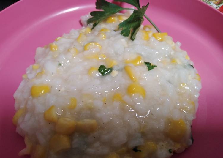 Cara Membuat Bubur Nasi Jagung Spesial