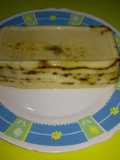 Postre Natilla de café y galletas