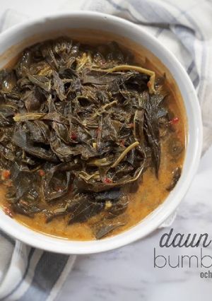 Foto resep Daun Singkong Bumbu Buntil